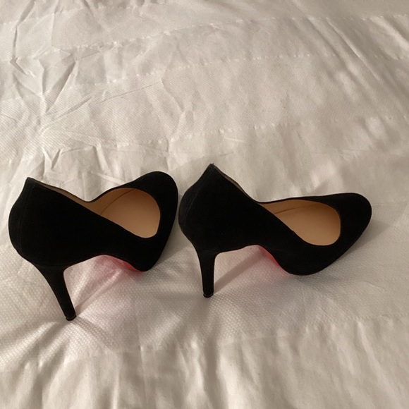 Christian Louboutin Black Suede Pumps - Picture 11 of 11